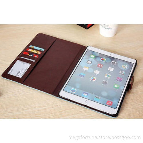Flower pattern leather case for iPad mini 2, manufacturer, OEM/ODM are welcome